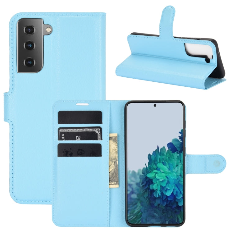 For Samsung Galaxy S30 Litchi Texture Horizontal Flip Protective Case with Holder & Card Slots & Wallet, For Galaxy S21 5G