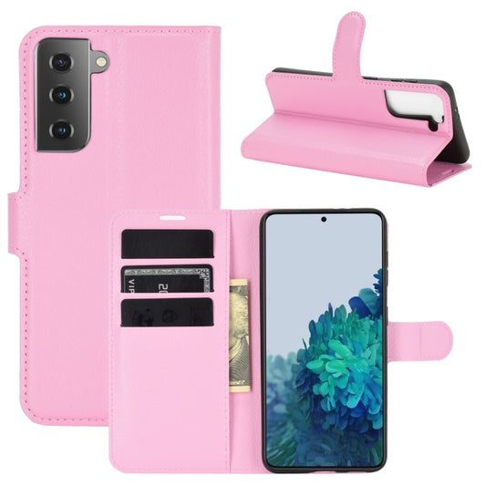 For Samsung Galaxy S30 Litchi Texture Horizontal Flip Protective Case with Holder & Card Slots & Wallet, For Galaxy S21 5G