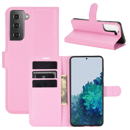 For Samsung Galaxy S30 Litchi Texture Horizontal Flip Protective Case with Holder & Card Slots & Wallet, For Galaxy S21 5G