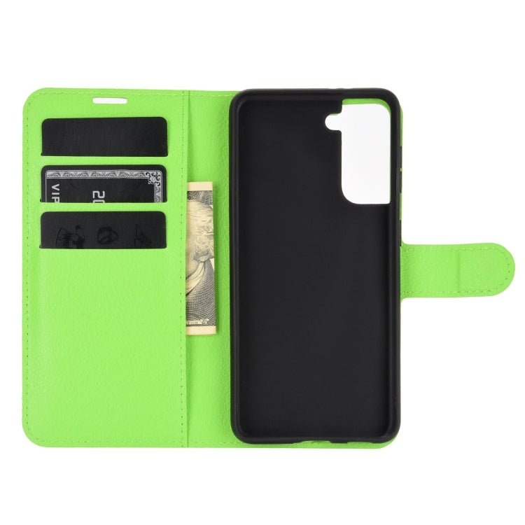 For Samsung Galaxy S30 Litchi Texture Horizontal Flip Protective Case with Holder & Card Slots & Wallet, For Galaxy S21 5G