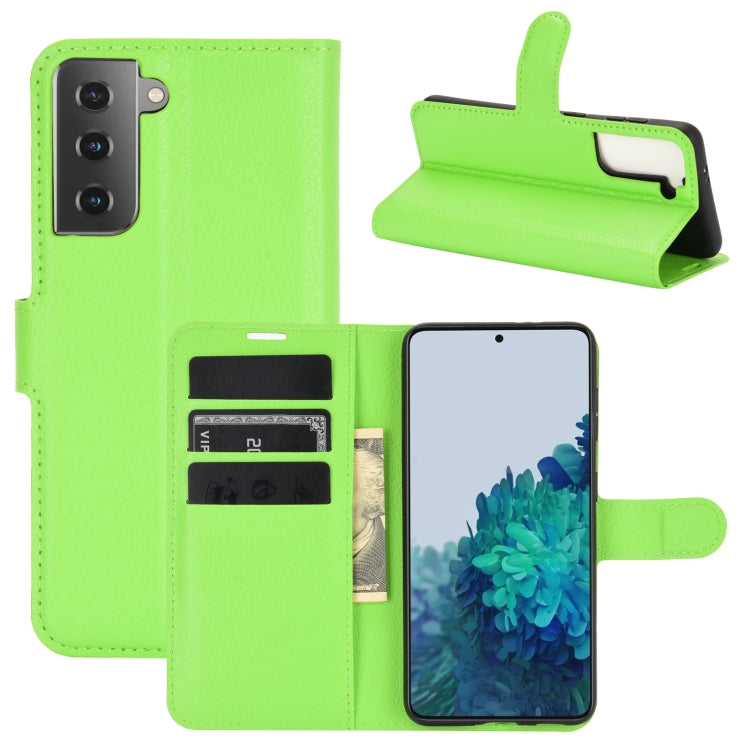 For Samsung Galaxy S30 Litchi Texture Horizontal Flip Protective Case with Holder & Card Slots & Wallet, For Galaxy S21 5G