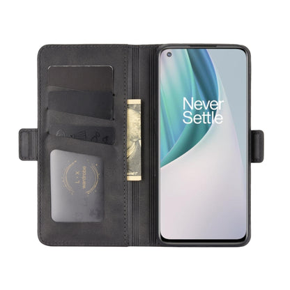 For OnePlus Nord N10 5G Dual-side Magnetic Buckle Horizontal Flip Leather Case with Holder & Card Slots & Wallet