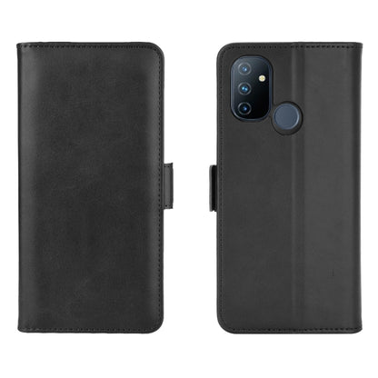 For OnePlus Nord N100 Dual-side Magnetic Buckle Horizontal Flip Leather Case with Holder & Card Slots & Wallet