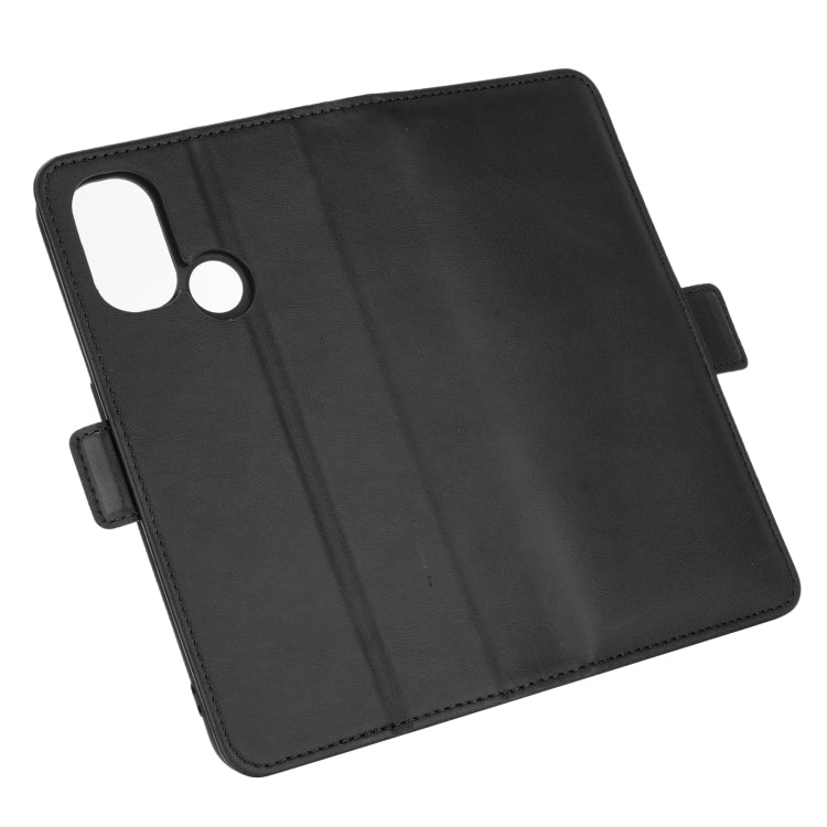 For OnePlus Nord N100 Dual-side Magnetic Buckle Horizontal Flip Leather Case with Holder & Card Slots & Wallet