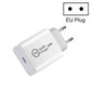 SDC-20W PD 20W Single USB-C / Type-C Interface Travel Charger, EU Plug, US Plug, UK Plug
