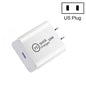 SDC-20W PD 20W Single USB-C / Type-C Interface Travel Charger, EU Plug, US Plug, UK Plug