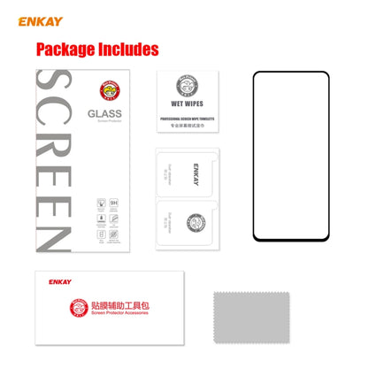 ENKAY Hat-Prince Full Glue 0.26mm 9H 2.5D Tempered Glass Full Coverage Film