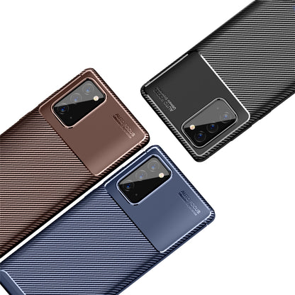 For Samsung Galaxy S30 Carbon Fiber Texture Shockproof TPU Case