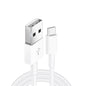XJ-015 3A USB Male to Type-C / USB-C Male Fast Charging Data Cable, Length: 2m, 2m