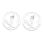 XJ-023 2 PCS USB Male to Micro USB Male Interface Charge Cable, Length: 1m, Micro USB
