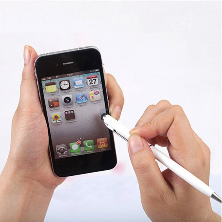 AT-18 3 in 1 Rotary Mobile Phone Touch Screen Handwriting Pen is Suitable for Apple / Huawei / Samsung