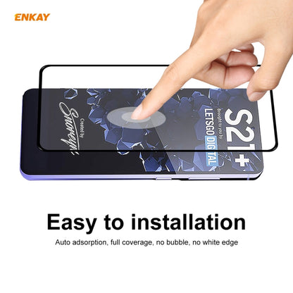 For Samsung Galaxy S30+ ENKAY Hat-Prince Full Glue 0.26mm 9H 2.5D Tempered Glass Full Coverage Film Support Fingerprint Unlock, 1pc, 2pcs, 5pcs, 10pcs