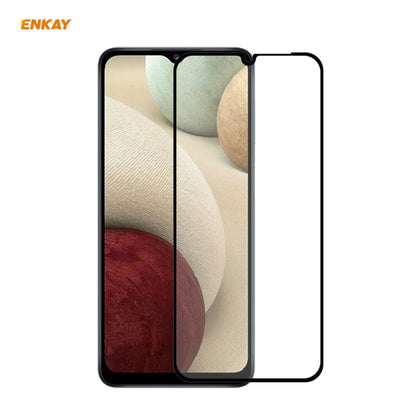 ENKAY Hat-Prince Full Glue 0.26mm 9H 2.5D Tempered Glass Full Coverage Film, For Huawei Nova 8 SE, For Samsung Galaxy A12 (1 PC), For OnePlus Nord N10 5G, For OnePlus Nord N100