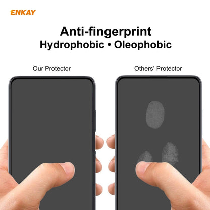 10 PCS ENKAY Hat-Prince Full Glue 0.26mm 9H 2.5D Tempered Glass Full Coverage Film, For Huawei Nova 8 SE, For Samsung Galaxy A12, For OnePlus Nord N10 5G, For OnePlus Nord N100