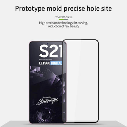 PINWUYO 9H 2.5D Full Screen Tempered Glass Film, For Samsung Galaxy S21 5G, For Samsung Galaxy S21+ 5G, For Samsung Galaxy A52, For Samsung Galaxy A72
