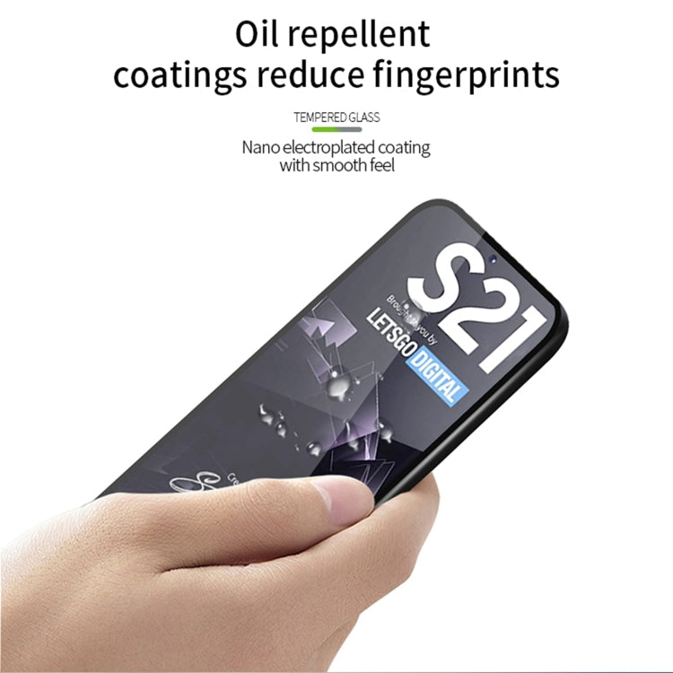PINWUYO 9H 2.5D Full Screen Tempered Glass Film, For Samsung Galaxy S21 5G, For Samsung Galaxy S21+ 5G, For Samsung Galaxy A52, For Samsung Galaxy A72