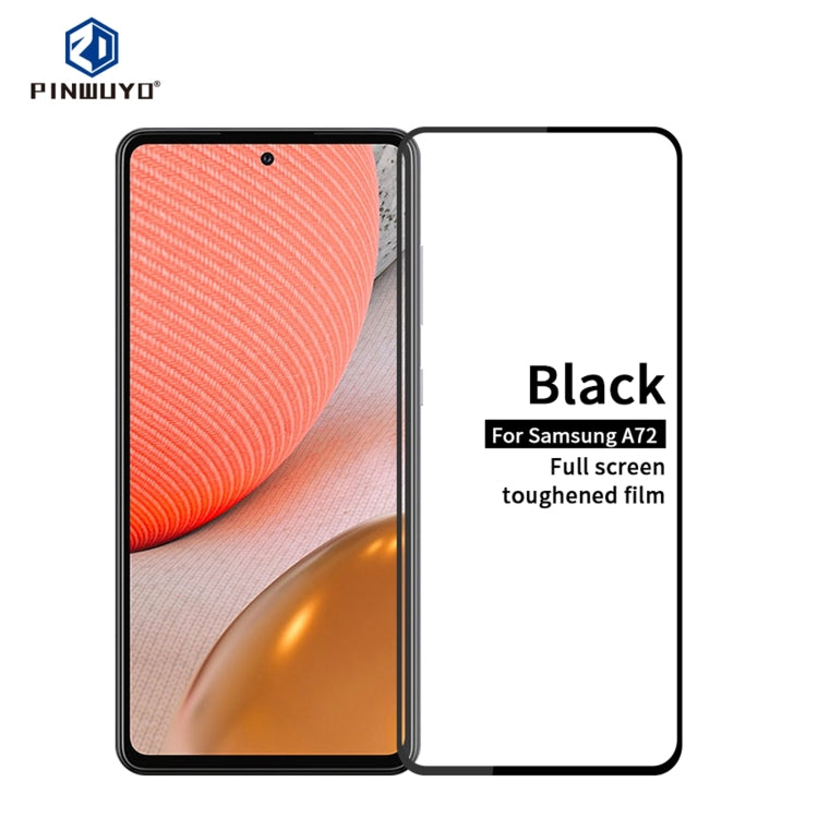 PINWUYO 9H 2.5D Full Screen Tempered Glass Film, For Samsung Galaxy S21 5G, For Samsung Galaxy S21+ 5G, For Samsung Galaxy A52, For Samsung Galaxy A72