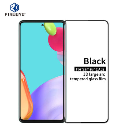 PINWUYO 9H 3D Curved Full Screen Explosion-proof Tempered Glass Film, For OnePlus 8T, For Samsung Galaxy A52