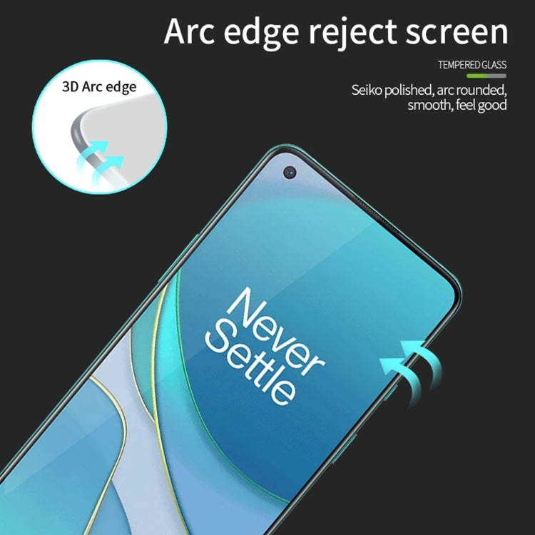 MOFI 9H 3D Explosion-proof Curved Screen Tempered Glass Film, For OnePlus 8T, For Samsung Galaxy A52