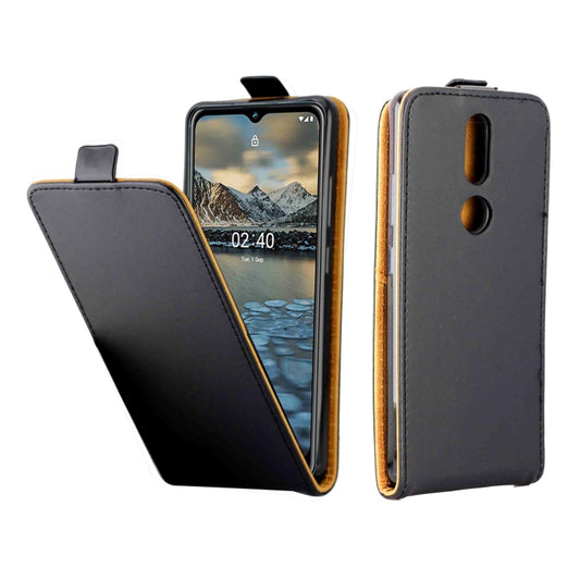 Business Style Vertical Flip TPU Leather Case  with Card Slot