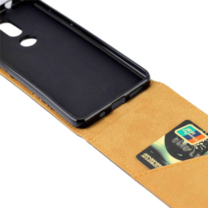 Business Style Vertical Flip TPU Leather Case  with Card Slot