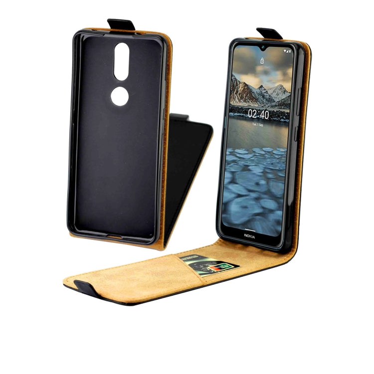 Business Style Vertical Flip TPU Leather Case  with Card Slot