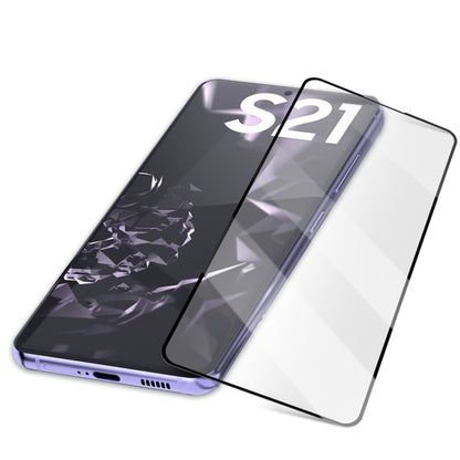 mocolo 0.33mm 9H 2.5D Full Glue Tempered Glass Film, Support Fingerprint Unlock, For Samsung Galaxy S21 5G, For Samsung Galaxy S21+ 5G