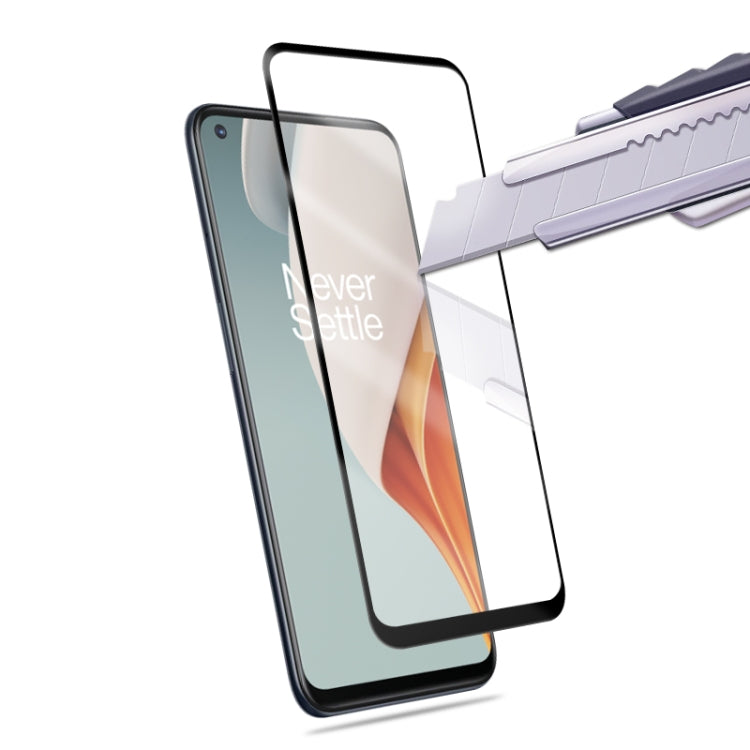 mocolo 0.33mm 9H 2.5D Full Glue Tempered Glass Film, For OnePlus Nord N10 5G, For OnePlus Nord N100