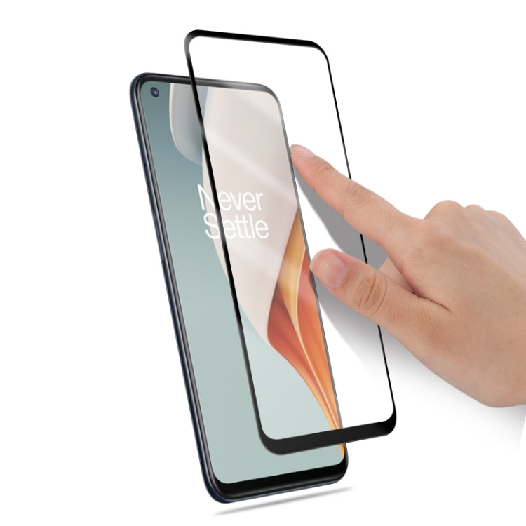For OnepPlus Nord N10 5G mocolo 0.33mm 9H 3D Full Glue Curved Full Screen Tempered Glass Film, For OnepPlus Nord N10 5G