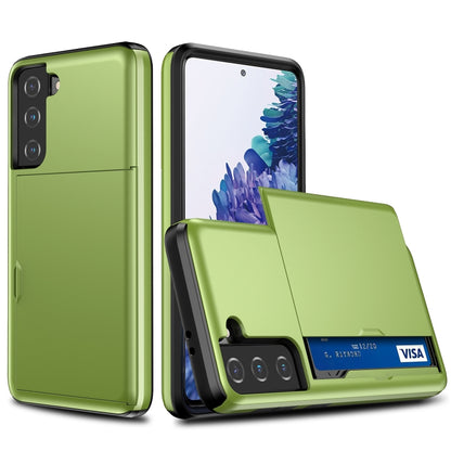 For Samsung Galaxy S21+ / S30+ Shockproof Armor Protective Case with Card Slot, For Samsung Galaxy S21+ 5G