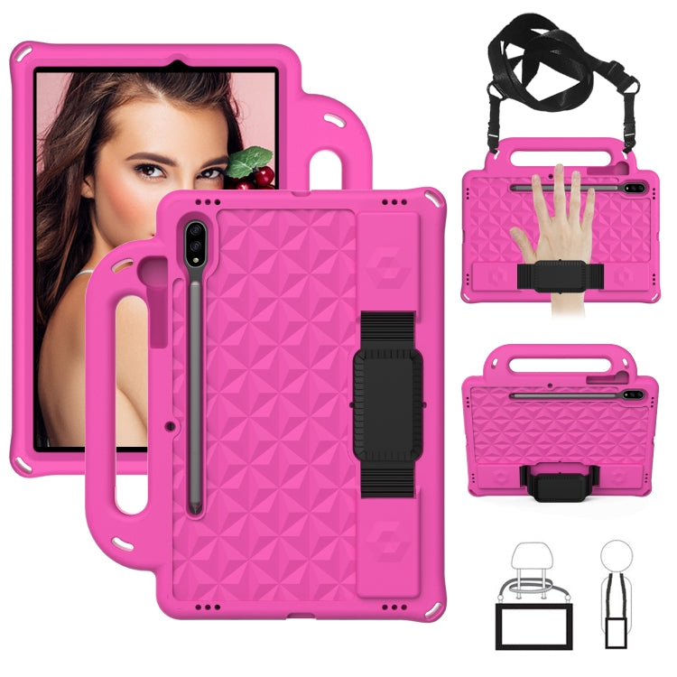 Diamond Series EVA Anti-Fall Shockproof Sleeve Protective Shell Case with Holder & Strap