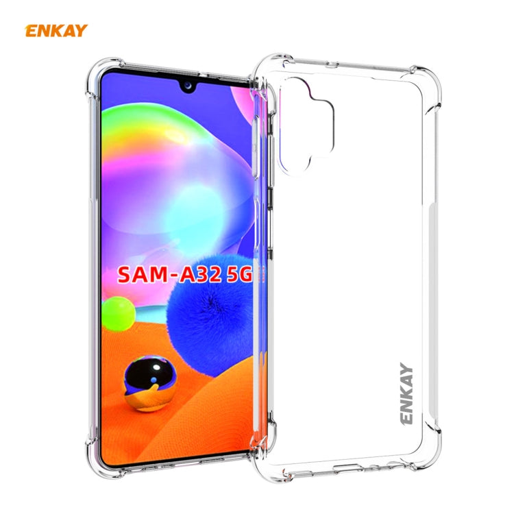 Hat-Prince ENKAY Clear TPU Shockproof Case Soft Anti-slip Cover