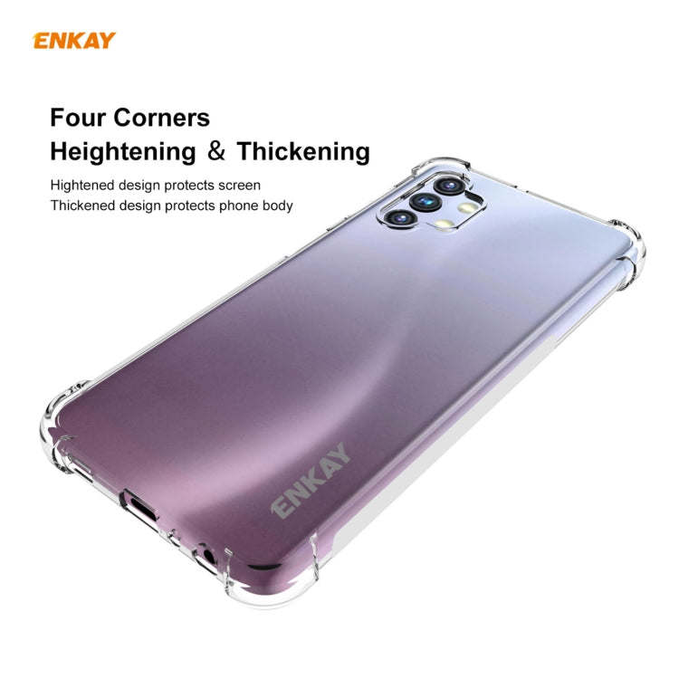 Hat-Prince ENKAY Clear TPU Shockproof Case Soft Anti-slip Cover, For Samsung Galaxy A32 5G, For Samsung Galaxy A52 5G, For OnePlus 9, For Xiaomi Mi 11, For OnePlus 9 Pro
