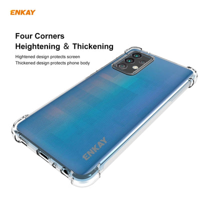 Hat-Prince ENKAY Clear TPU Shockproof Case Soft Anti-slip Cover