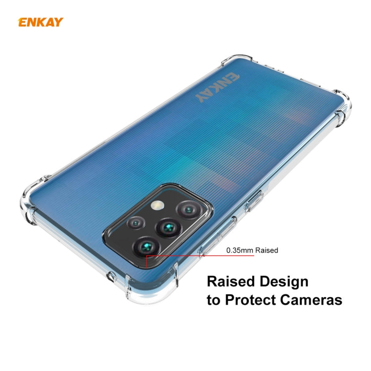 Hat-Prince ENKAY Clear TPU Shockproof Case Soft Anti-slip Cover