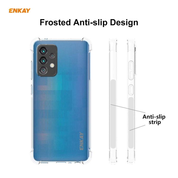 Hat-Prince ENKAY Clear TPU Shockproof Case Soft Anti-slip Cover