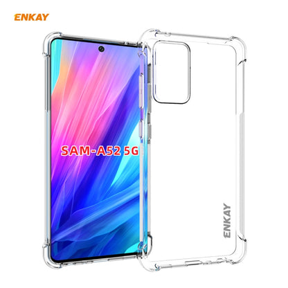 Hat-Prince ENKAY Clear TPU Shockproof Case Soft Anti-slip Cover, For Samsung Galaxy A32 5G, For Samsung Galaxy A52 5G, For OnePlus 9, For Xiaomi Mi 11, For OnePlus 9 Pro