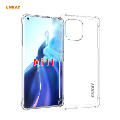 Hat-Prince ENKAY Clear TPU Shockproof Case Soft Anti-slip Cover