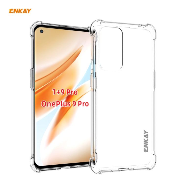 Hat-Prince ENKAY Clear TPU Shockproof Case Soft Anti-slip Cover, For Samsung Galaxy A32 5G, For Samsung Galaxy A52 5G, For OnePlus 9, For Xiaomi Mi 11, For OnePlus 9 Pro