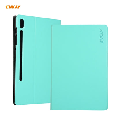 For Samsung Galaxy Tab S7 11.0 T870 / T875 ENKAY Horizontal Flip PU Leather + TPU Smart Case with Holder & Sleep / Wake-up Function, For Samsung Galaxy Tab S8 / Galaxy Tab S7 11.0 T870