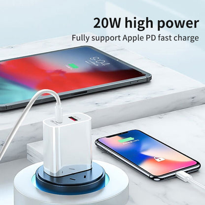 SDC-20WA+C 20W PD + QC 3.0 USB Dual Fast Charging Universal Travel Charger, UK Plug