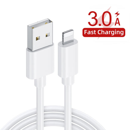 SDC-20WA+C 20W PD 3.0 + QC 3.0 USB Dual Fast Charging Universal Travel Charger with Micro USB to 8 Pin Fast Charging Data Cable, UK Plug