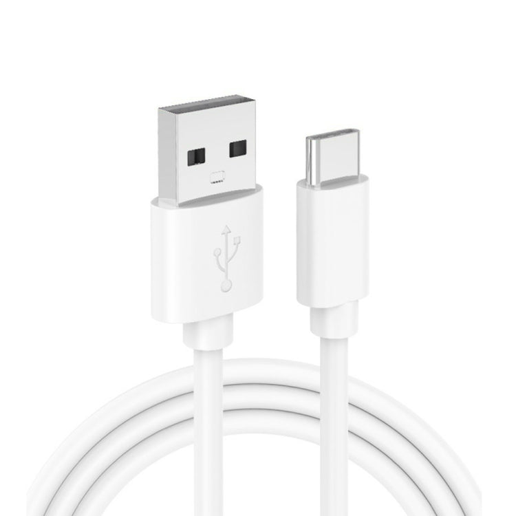 LZ-023 18W QC 3.0 USB Portable Travel Charger + 3A USB to Type-C Data Cable, EU Plug, Type-C Data Cable, EU Plug