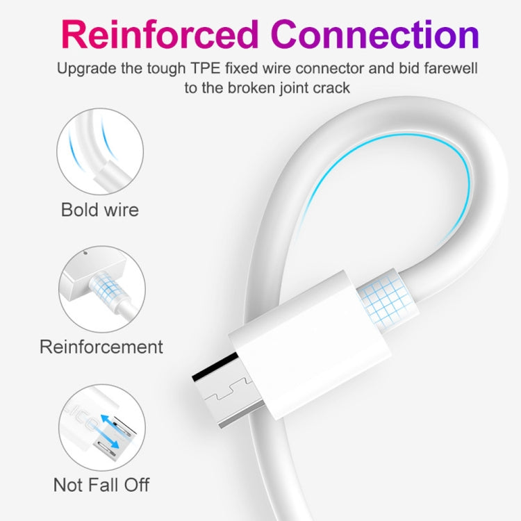 LZ-023 18W QC 3.0 USB Portable Travel Charger + 3A USB to Micro USB Data Cable, US Plug, Micro USB Data Cable, US Plug