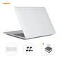 ENKAY 3 in 1 Matte Laptop Protective Case + EU Version TPU Keyboard Film + Anti-dust Plugs Set for MacBook Air 13.3 inch A2179 & A2337 (2020)