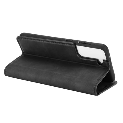 For Samsung Galaxy S21 Plus Retro-skin Business Magnetic Suction Leather Case with Holder & Card Slots & Wallet, For Samsung Galaxy S21 Plus