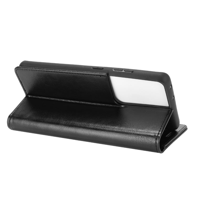 For Samsung Galaxy S21 Ultra R64 Texture Single Horizontal Flip Protective Case with Holder & Card Slots & Wallet& Photo Frame, For Samsung Galaxy S21 Ultra