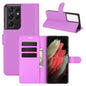 For Samsung Galaxy S21 Ultra 5G Litchi Texture Horizontal Flip Protective Case with Holder & Card Slots & Wallet, For Galaxy S21 Ultra 5G