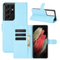 For Samsung Galaxy S21 Ultra 5G Litchi Texture Horizontal Flip Protective Case with Holder & Card Slots & Wallet, For Galaxy S21 Ultra 5G
