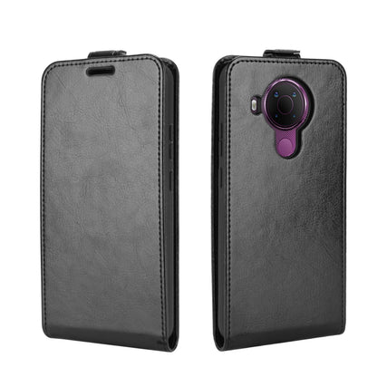 For Nokia 5.4 R64 Texture Single Vertical Flip Leather Protective Case with Card Slots & Photo Frame